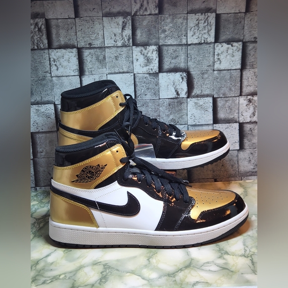 Air Jordan Golf High Gold Toe Men's Size 13